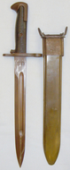 U.S. 1942 Dated M1 Bayonet and Scabbard.  20436. Bayonet