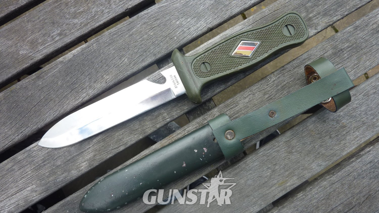 East German Army Combat  Knive