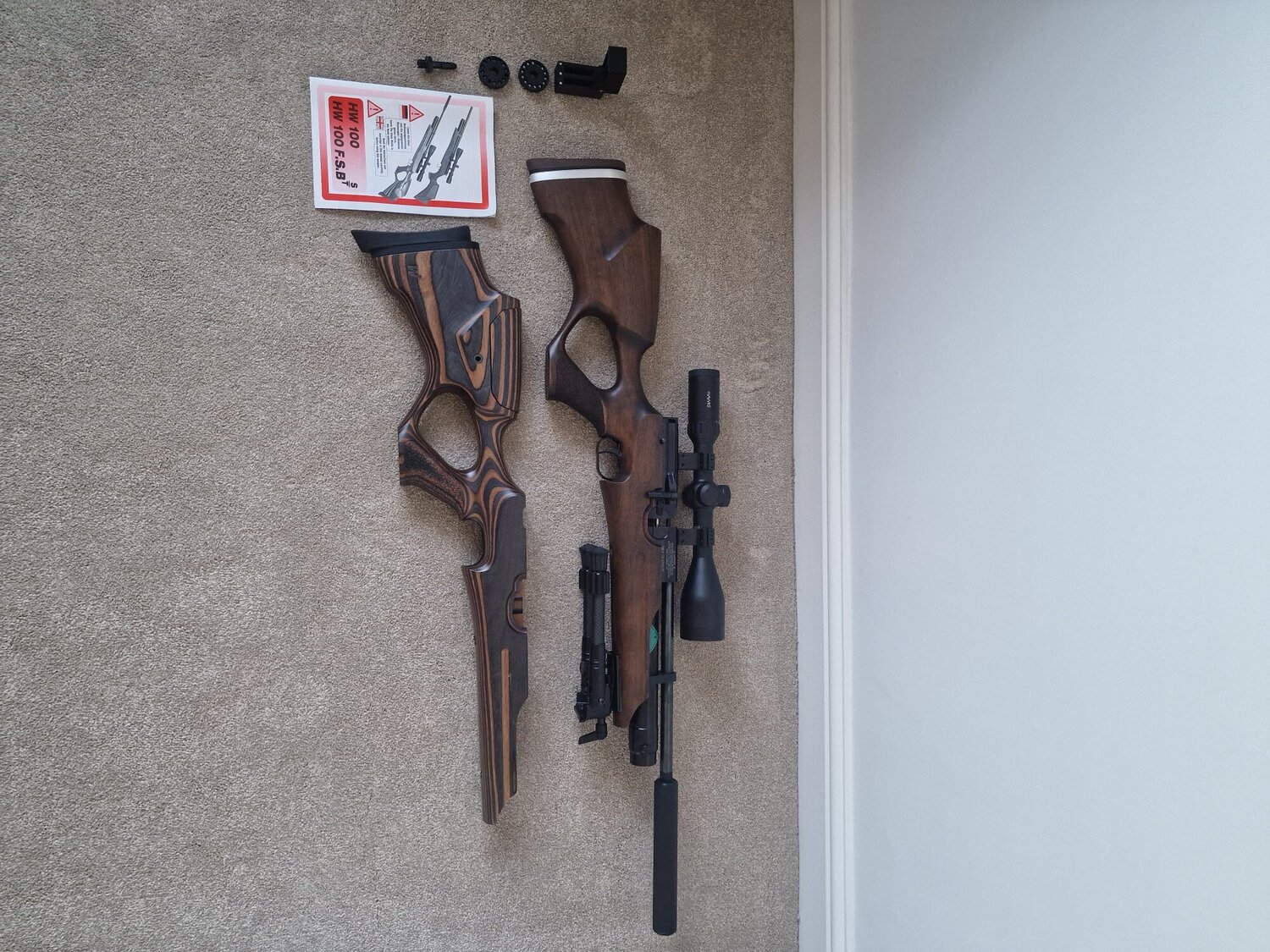 Weihrauch HW100 KT .22 in 