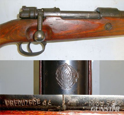 Mauser MATCHING NUMBERS* Including Bolt WWII 1944 Nazi German Portuguese Contract, Mauser K98 7.92mm Calibre Bolt Action Infantry Rifle **UK/EU DEACTIVATION CERTIFICATED**Sn 16129:8. Bolt Action 7.92x57mm Mauser Rifle