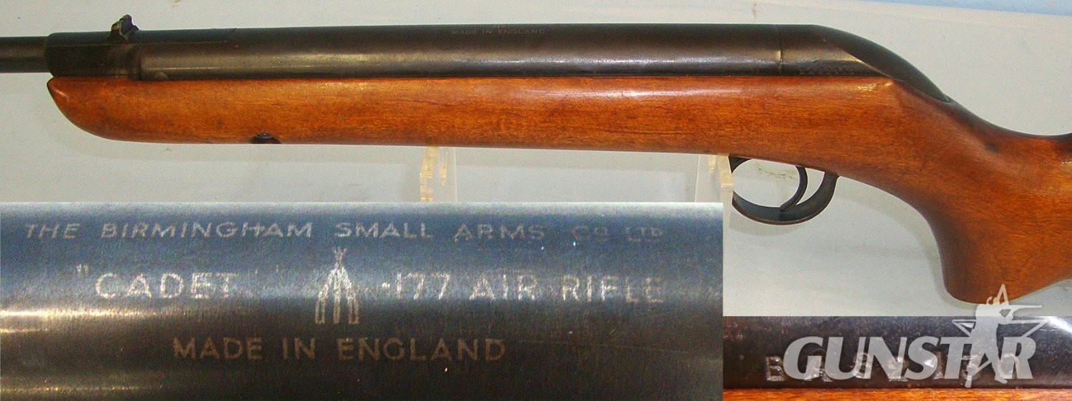 1949-1951 BSA Cadet .177 Calibre Break Action Air Rifle With Correct Cylinder Etching & ‘BA’ Prefix Serial Number. Sn 23687:4  air rifle .177
