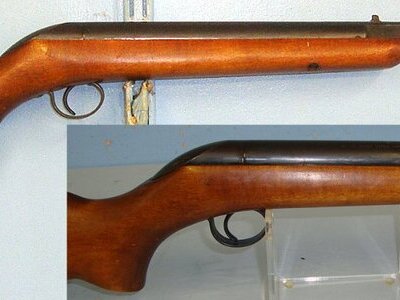 1949-1951 BSA Cadet .177 Calibre Break Action Air Rifle With Correct Cylinder Etching & ‘BA’ Prefix Serial Number. Sn 23687:4  air rifle .177