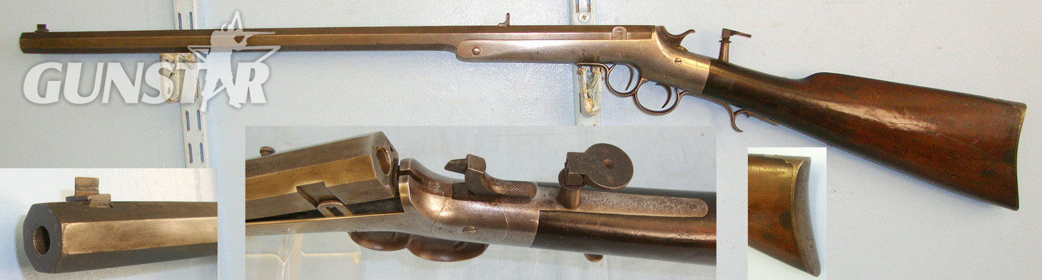  RARE**American Civil War Era, Early Serial Number, Frank Wesson USA, 1859-1862 Patent 2nd Type .32 Rim Fire Obsolete Calibre Break Action Breech Loading Double Trigger Carbine. Sn 20692 frank wesson Single Shot .32 Rifle