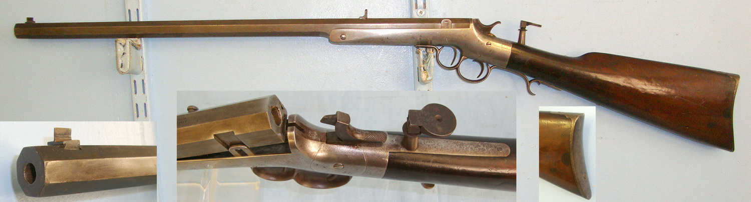  RARE**American Civil War Era, Early Serial Number, Frank Wesson USA, 1859-1862 Patent 2nd Type .32 Rim Fire Obsolete Calibre Break Action Breech Loading Double Trigger Carbine. Sn 20692 frank wesson Single Shot .32 Rifle