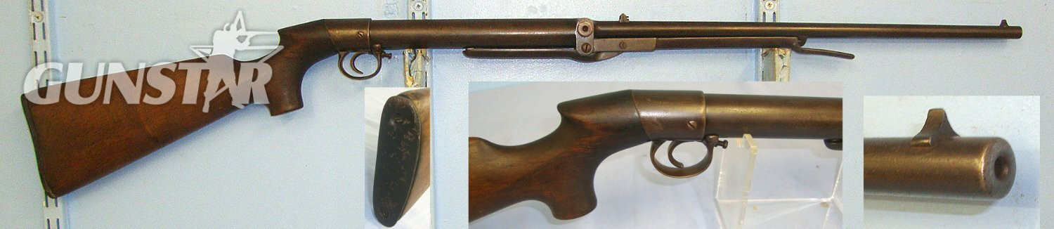 RARE**1905-1906 ‘The BSA Air Rifle’ Pistol Grip Stock Variant In .177 Calibre, Underlever With 1st Type Bayonet Catch Lever (no protective side fences). Sn 23420 air rifle .177 in 