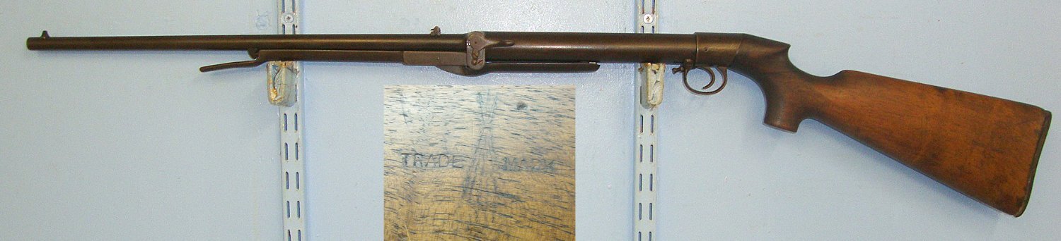  RARE**1905-1906 ‘The BSA Air Rifle’ Pistol Grip Stock Variant In .177 Calibre, Underlever With 1st Type Bayonet Catch Lever (no protective side fences). Sn 23420 air rifle .177