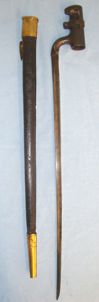  British India Pattern 1859 Socket Bayonet & Second Type Scabbard. Bayonet