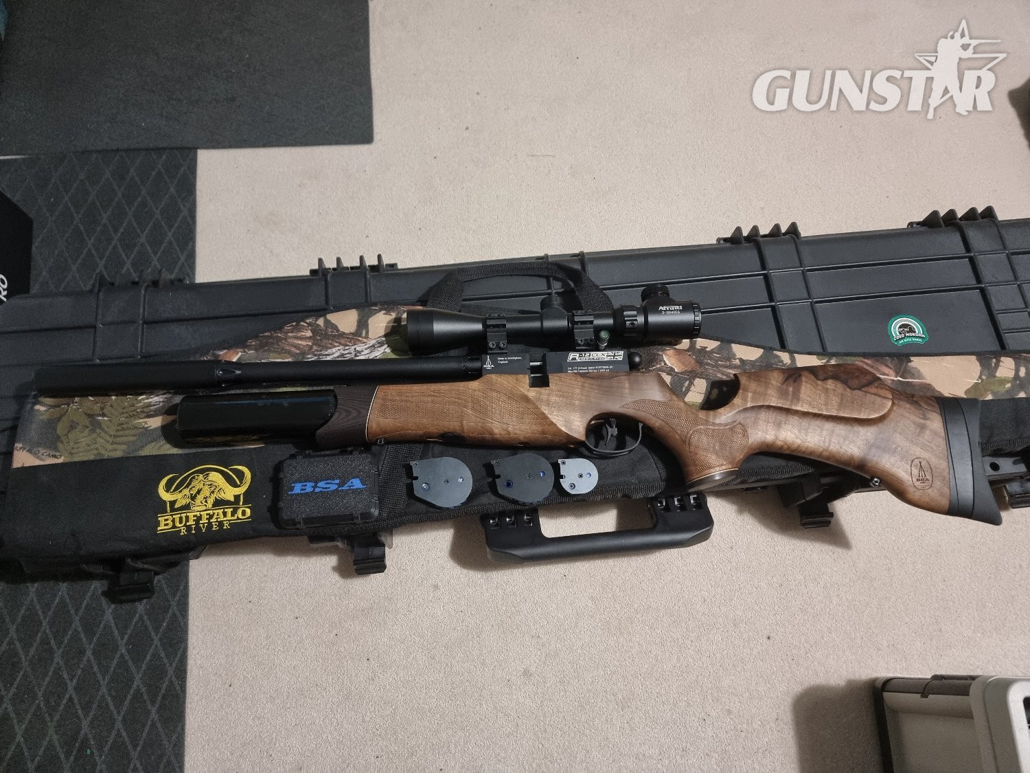 BSA R12 CLX .177 with Scope BSA R12 CLX .177 in 