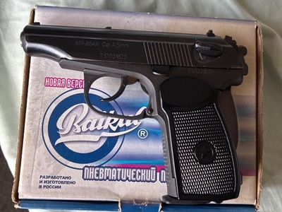 Baikal Makarov mp 654 .177