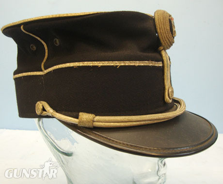 Labor Van Poucke Kerkistraat 22 Belgian NCO's Gendarme Parade Kepi From The Era of King Baudouin, Size 57 1/2cm. Clothing in 