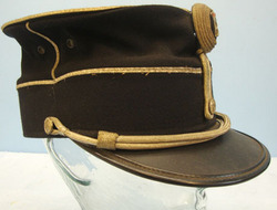 Labor Van Poucke Kerkistraat 22 Belgian NCO's Gendarme Parade Kepi From The Era of King Baudouin, Size 57 1/2cm. Clothing