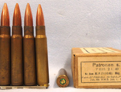 INERT DEACTIVATED. German Pre War (1938 Dated) 15 Round Service Pack In Stripper INERT DEACTIVATED. German Pre War (1938 Dated) 15 Round Service Pack In Stripper Antique & Militaria