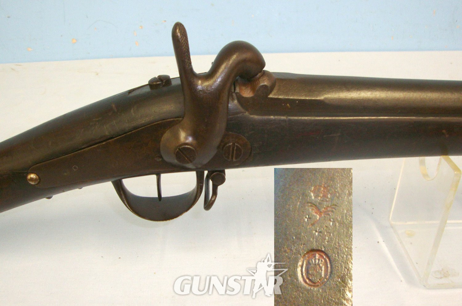  MAS (Manufacture d'Armes St. Etienne) Rifle. Sn 22798 Muzzleloader .70 Cal Muzzleloader Rifle