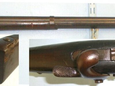 MAS (Manufacture d'Armes St. Etienne) Rifle. Sn 22798 Muzzleloader .70 Cal Muzzleloader Rifle