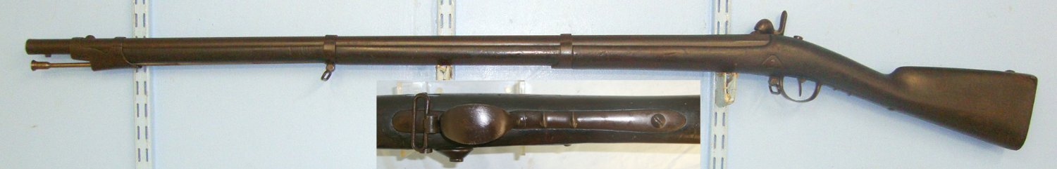 MAS (Manufacture d'Armes St. Etienne) Rifle. Sn 22798 Muzzleloader .70 Cal Muzzleloader Rifle