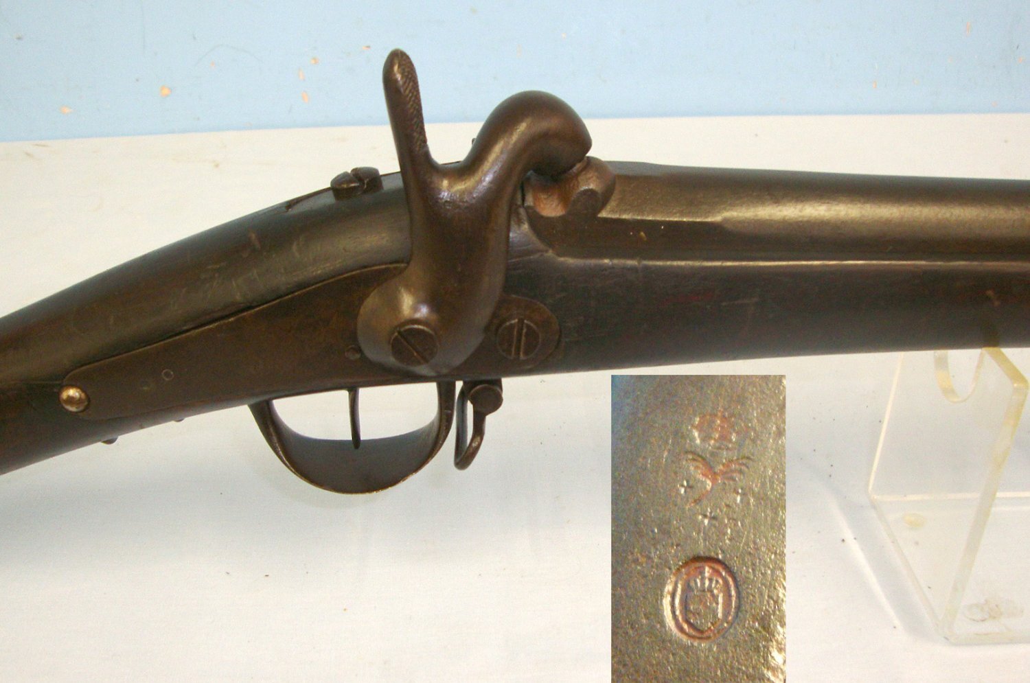  MAS (Manufacture d'Armes St. Etienne) Rifle. Sn 22798 Muzzleloader .70 Cal Muzzleloader Rifle