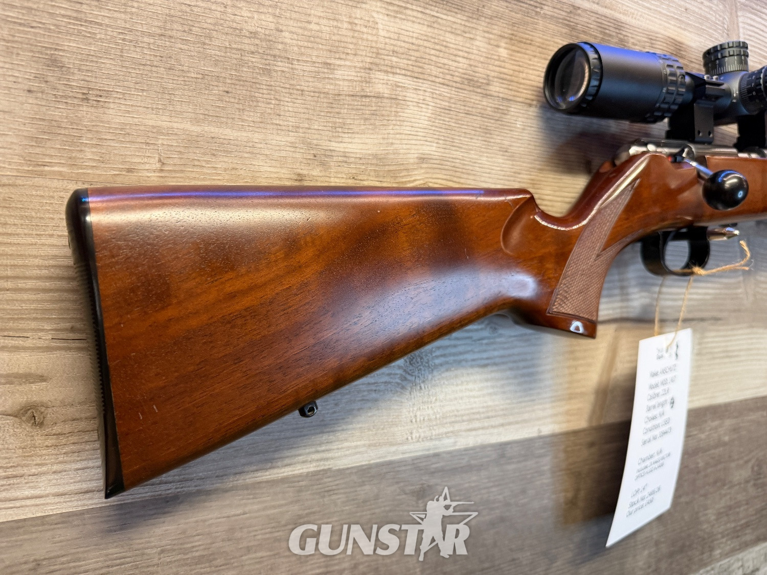 J.G. Anschütz Mod. 1417 Bolt Action .22 Long Rifle (.22 LR) Rifle