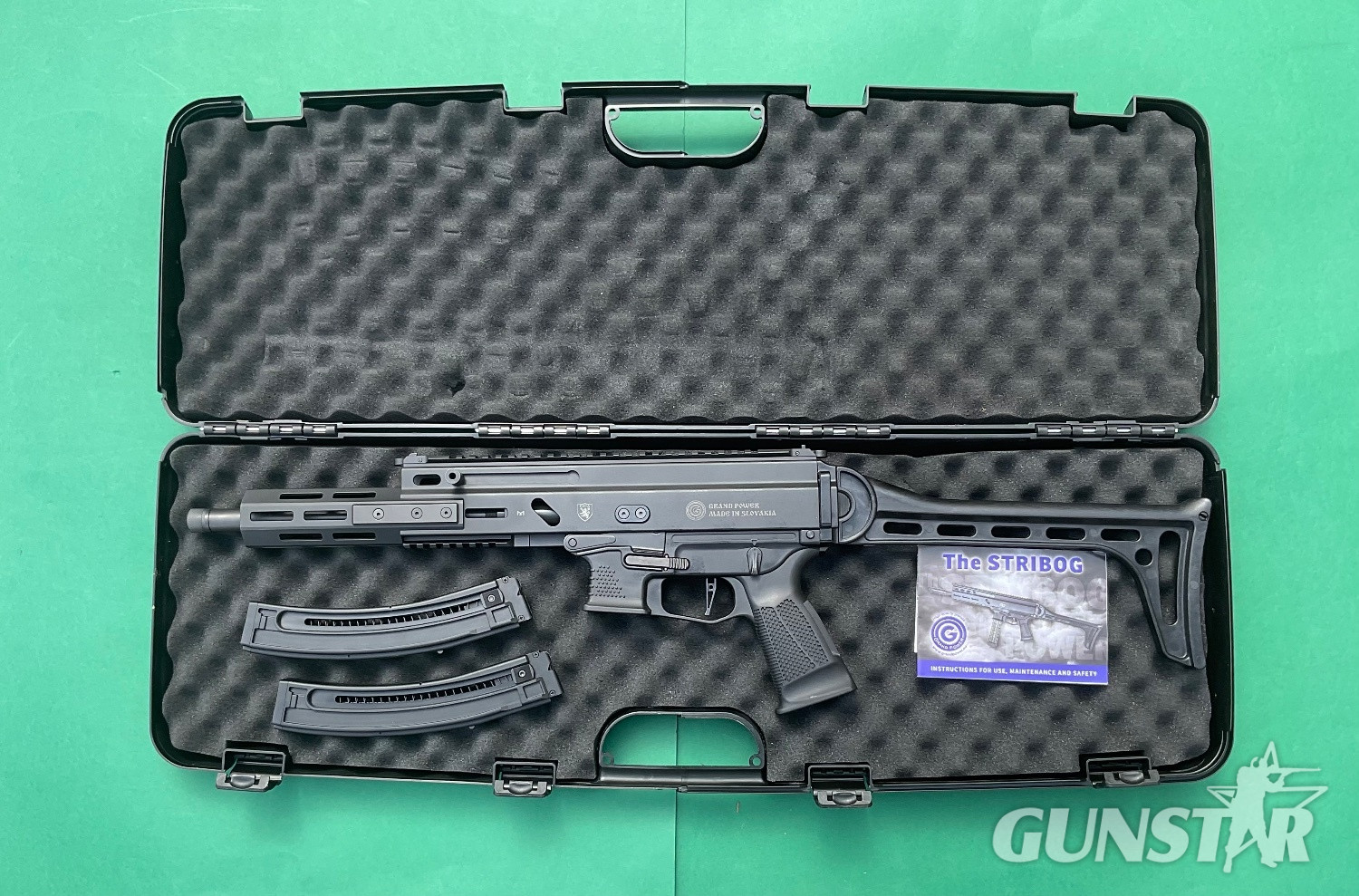  Grand Power STRIBOG Semi-Auto .22 Long Rifle (.22 LR) Rifle