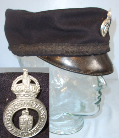 Stoke On Trent City Police Woman’s Cap Kings Crown Cap Badge. Stoke On Trent City Police Woman’s Cap Kings Crown Cap Badge. Clothing