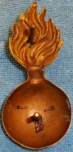 Victorian Royal Welch Fusilier Fur Cap Grenade Officers Badge. 19289:3. Victorian Royal Welch Fusilier Fur Cap Grenade Officers Badge. 19289:3. Antique & Militaria