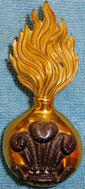 Victorian Royal Welch Fusilier Fur Cap Grenade Officers Badge. 19289:3. Victorian Royal Welch Fusilier Fur Cap Grenade Officers Badge. 19289:3. Antique & Militaria