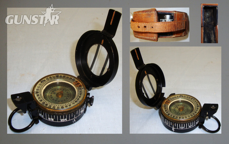 Early WW2 1944 British Officer\'s MK III Military Marching Compass By TG Co Ltd London. 19348 Early WW2 1944 British Officer\'s MK III Military Marching Compass By TG Co Ltd London. 19348 Other Accessory