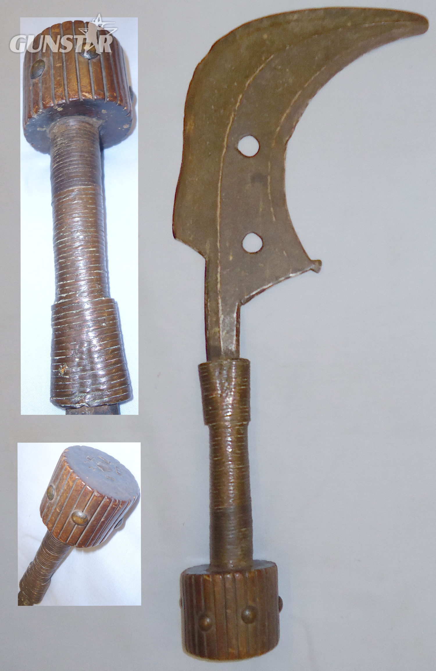 Early 20th Century African ‘Azande Sickle Sword’ from the Democratic Republic of the Congo. 21101. Early 20th Century African ‘Azande Sickle Sword’ from the Democratic Republic of the Congo. 21101. Other Accessory in 