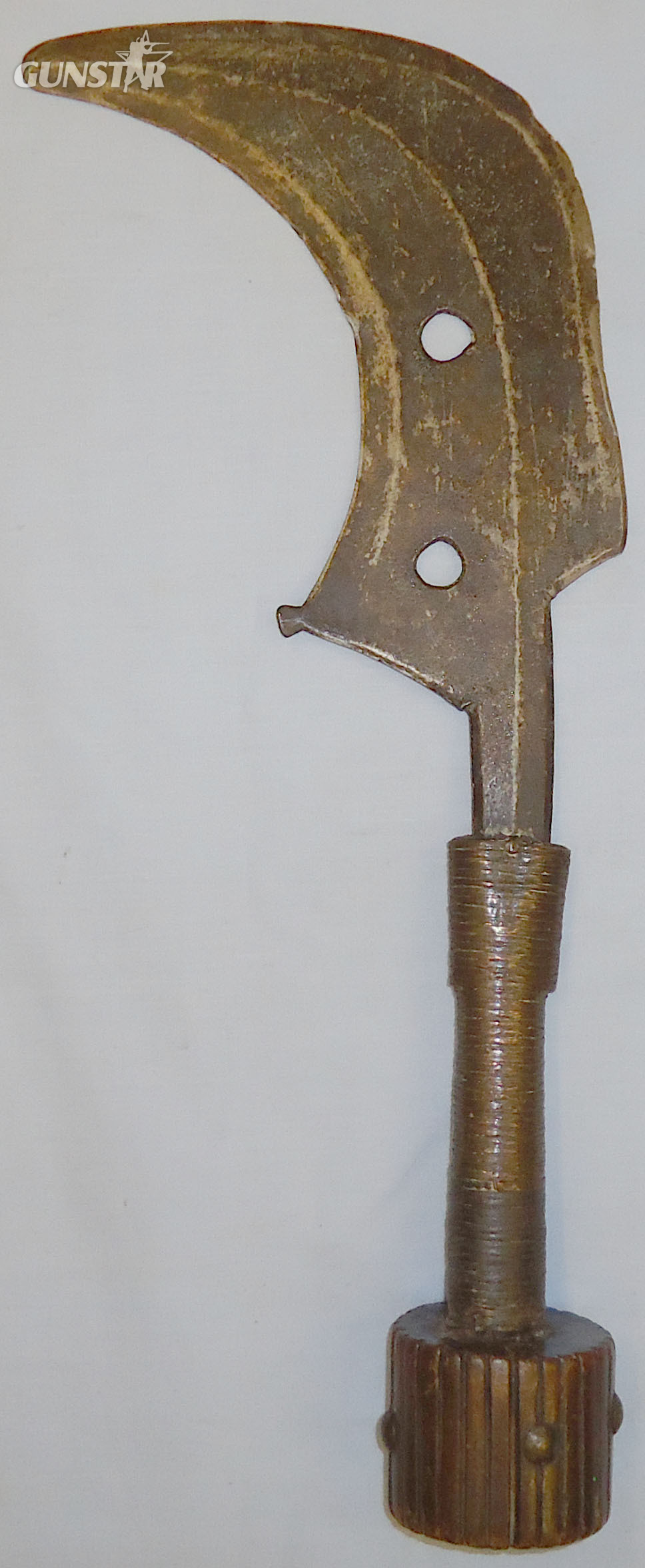  Early 20th Century African ‘Azande Sickle Sword’ from the Democratic Republic of the Congo. 21101. Early 20th Century African ‘Azande Sickle Sword’ from the Democratic Republic of the Congo. 21101. Other Accessory