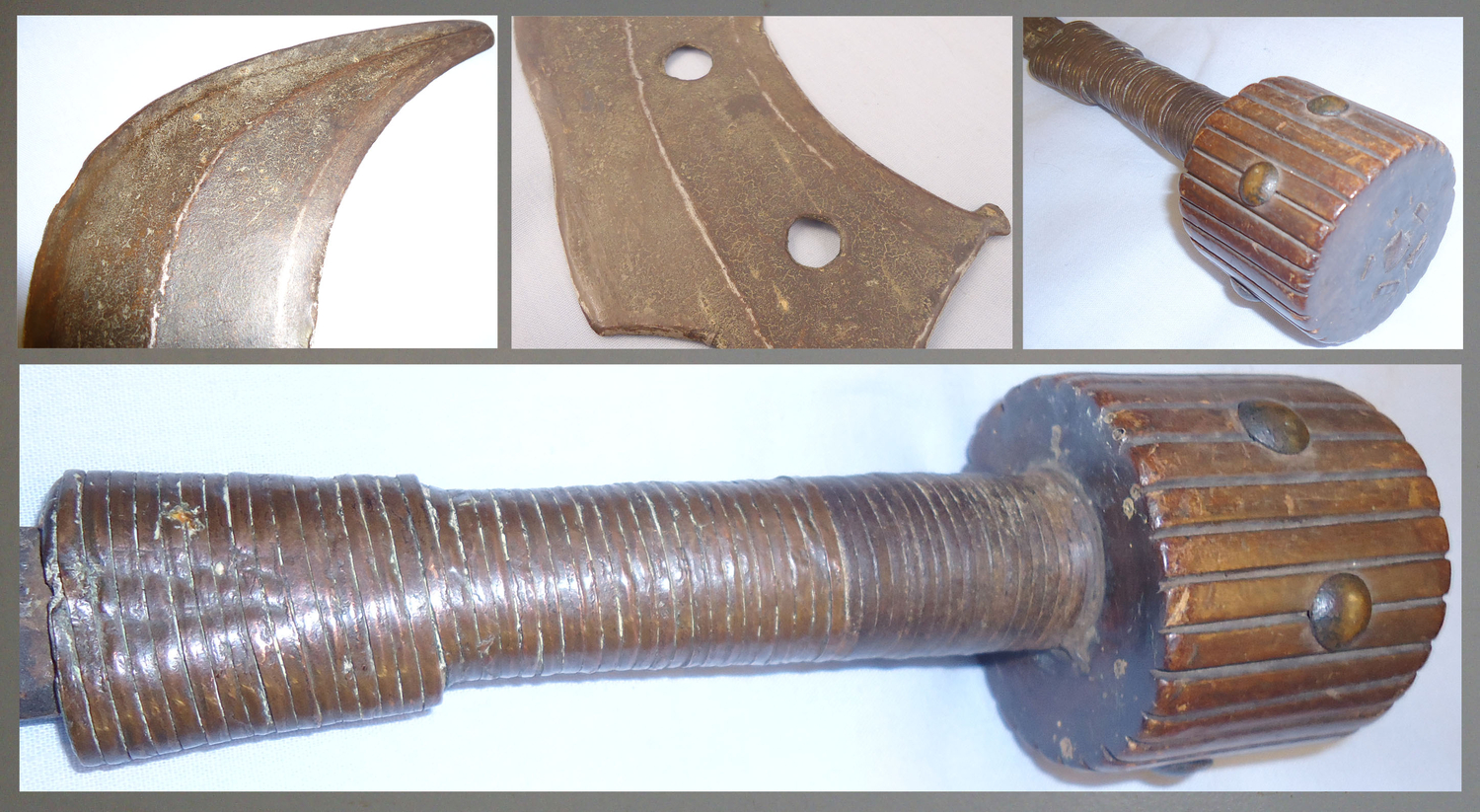 Early 20th Century African ‘Azande Sickle Sword’ from the Democratic Republic of the Congo. 21101. Early 20th Century African ‘Azande Sickle Sword’ from the Democratic Republic of the Congo. 21101. Other Accessory