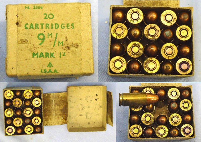  INERT DEACTIVATED. British, 1942 Dated, Browning High Power (Pistol No2 Mk1) Original, WW2, 20 Round Service Pack of Unfired 9mm IZ Rounds as issued to the SAS and British Commandos. Sn - 22787:22 INERT DEACTIVATED. British, 1942 Dated, Browning High Power (Pistol No2 Mk1) Original, WW2, 20 Round Service Pack of Unfired 9mm IZ Rounds as issued to the SAS and British Commandos. Sn - 22787:22 Various Other Ammunition