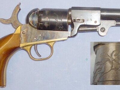Colt Colt Pocket Model of 1849 .31 Calibre, Cap And Ball, 6 Shot, Single Action, Revo .31 Revolver