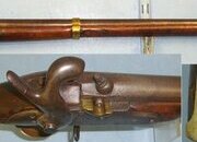 CRIMEAN WAR ERA** Model 1828/44 Imperial Russian Army Percussion Rifle Converted From Model 1828 Flintlock With Izyetsk Arsenal Regulation Brass Fittings & Original Iron Ram Rod. Sn 22357  flintlock Muzzleloader Various Rifle