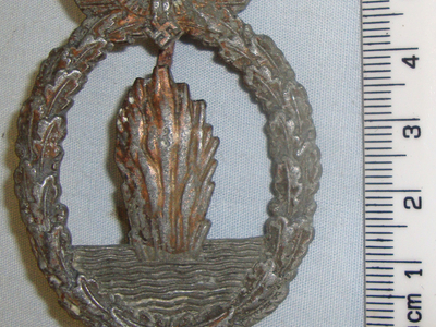 A Genuine German Mine Sweeping Award. 18623:7 A Genuine German Mine Sweeping Award. 18623:7 Antique & Militaria