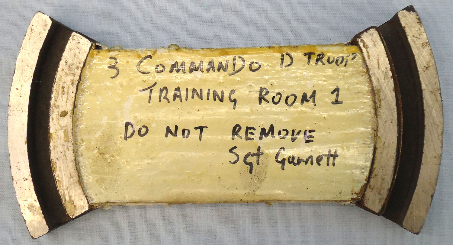  British, WW2, Commando Training Dummy Limpet Mine Dated 20 July 1944. Sn - 20803 British, WW2, Commando Training Dummy Limpet Mine Dated 20 July 1944. Sn - 20803  Other Ammunition