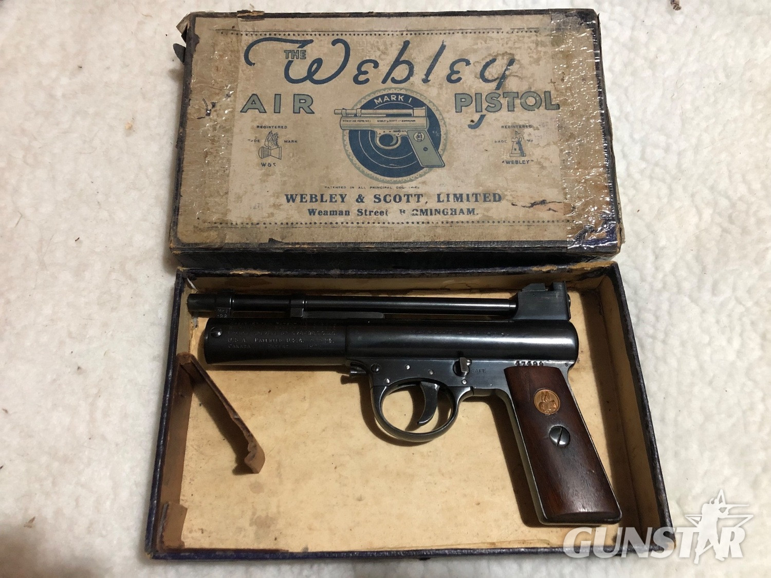 {CATEGORY} - Webley & Scott Target .177 in 