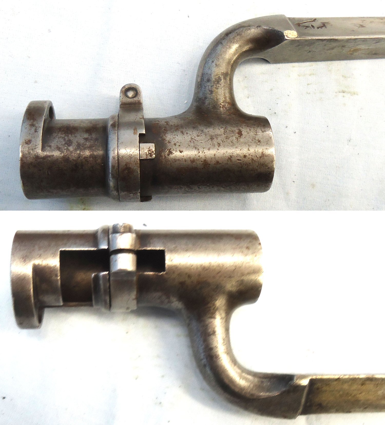 British, 1853 Pattern Socket Bayonet & Scabbard. BAYO 375 Bayonet
