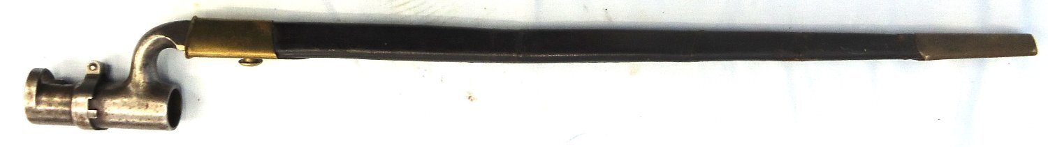 British, 1853 Pattern Socket Bayonet & Scabbard. BAYO 375 Bayonet - {CATEGORY} in 
