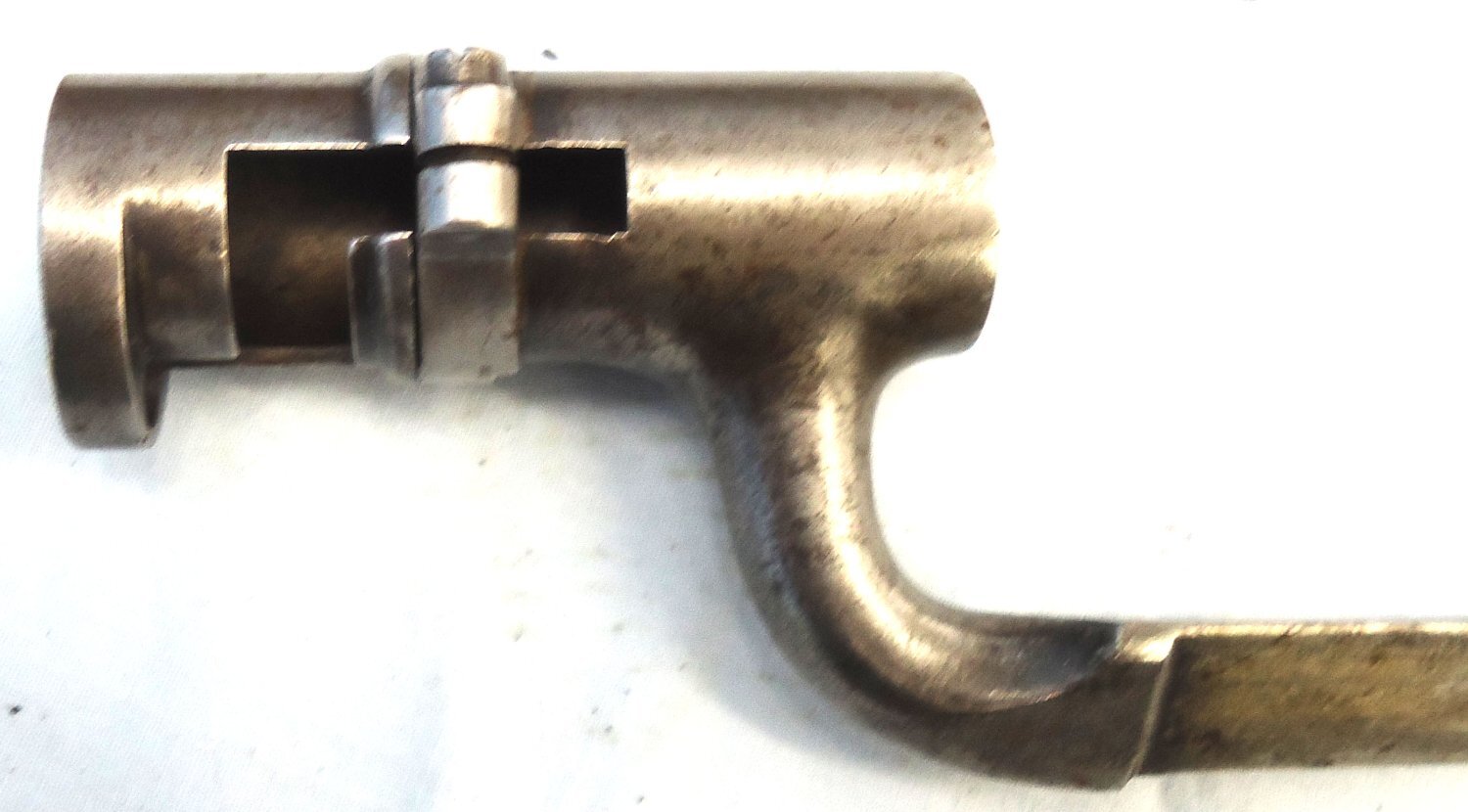 {CATEGORY} - British, 1853 Pattern Socket Bayonet & Scabbard. BAYO 375 Bayonet