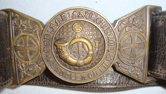 Victorian English Saddleworth Rifle Volunteer Corps Officers Morocco Leather Dre Victorian English Saddleworth Rifle Volunteer Corps Officers Morocco Leather Dre Clothing
