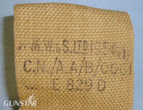  M.W & S Ltd MK II Webbing Open Top Tanker’s Holster For .380 Calibre Enfield Spurless Tanker Care & Storage
