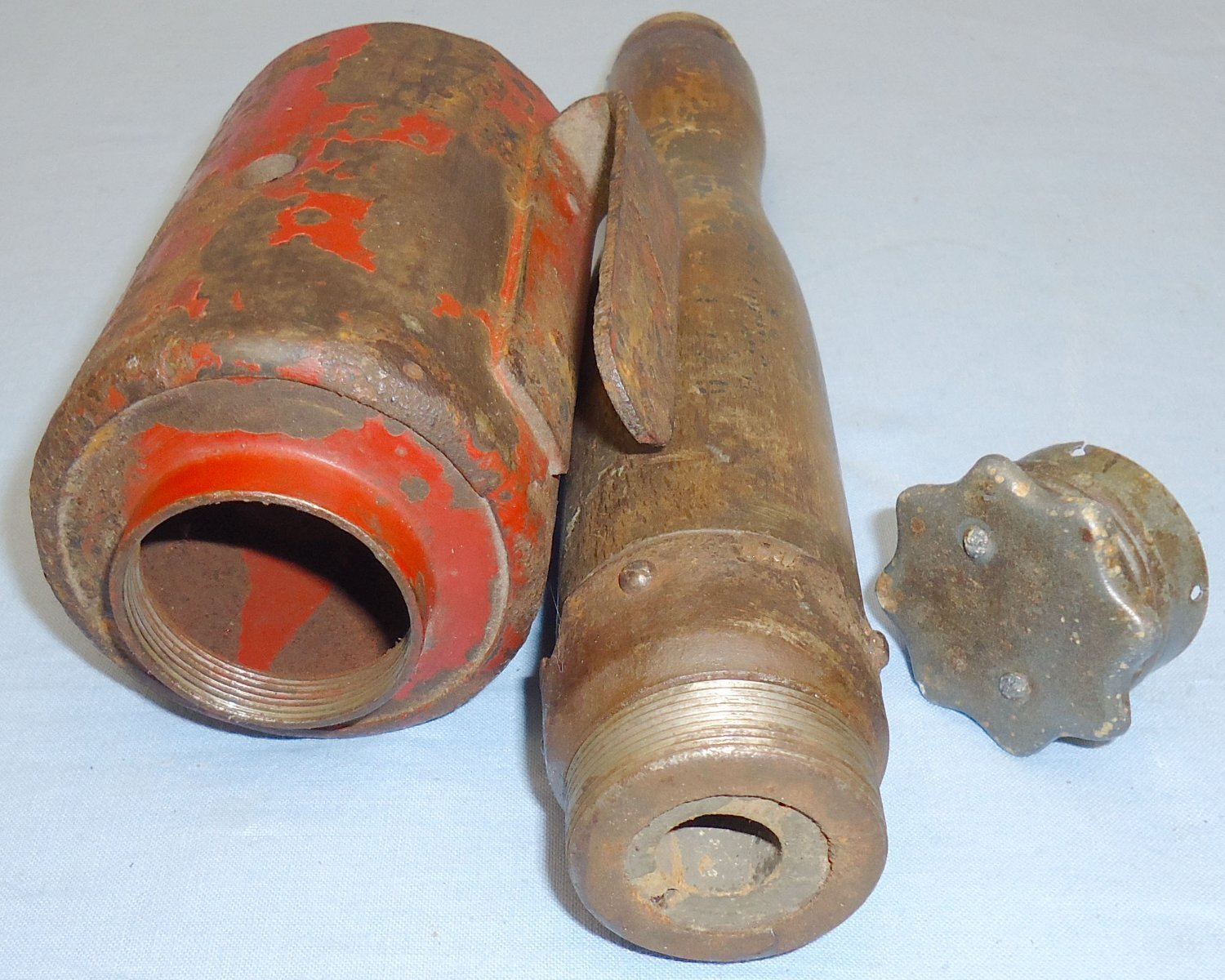  INERT DEACTIVATED. WW1 Original German Practice Stick Grenade. O 1544 INERT DEACTIVATED. WW1 Original German Practice Stick Grenade. O 1544 Antique & Militaria