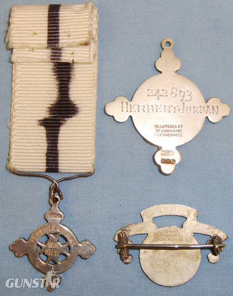  A Silver St. John Ambulance Ass. Medal, St. John Ambulance Brigade Badge & Order of St. John Priory Of Wales Miniature L.S. Medal & Ribbon. Sn 10391:3. A Silver St. John Ambulance Ass. Medal, St. John Ambulance Brigade Badge & Order of St. John Priory Of Wales Miniature L.S. Medal & Ribbon. Sn 10391:3. Other Accessory