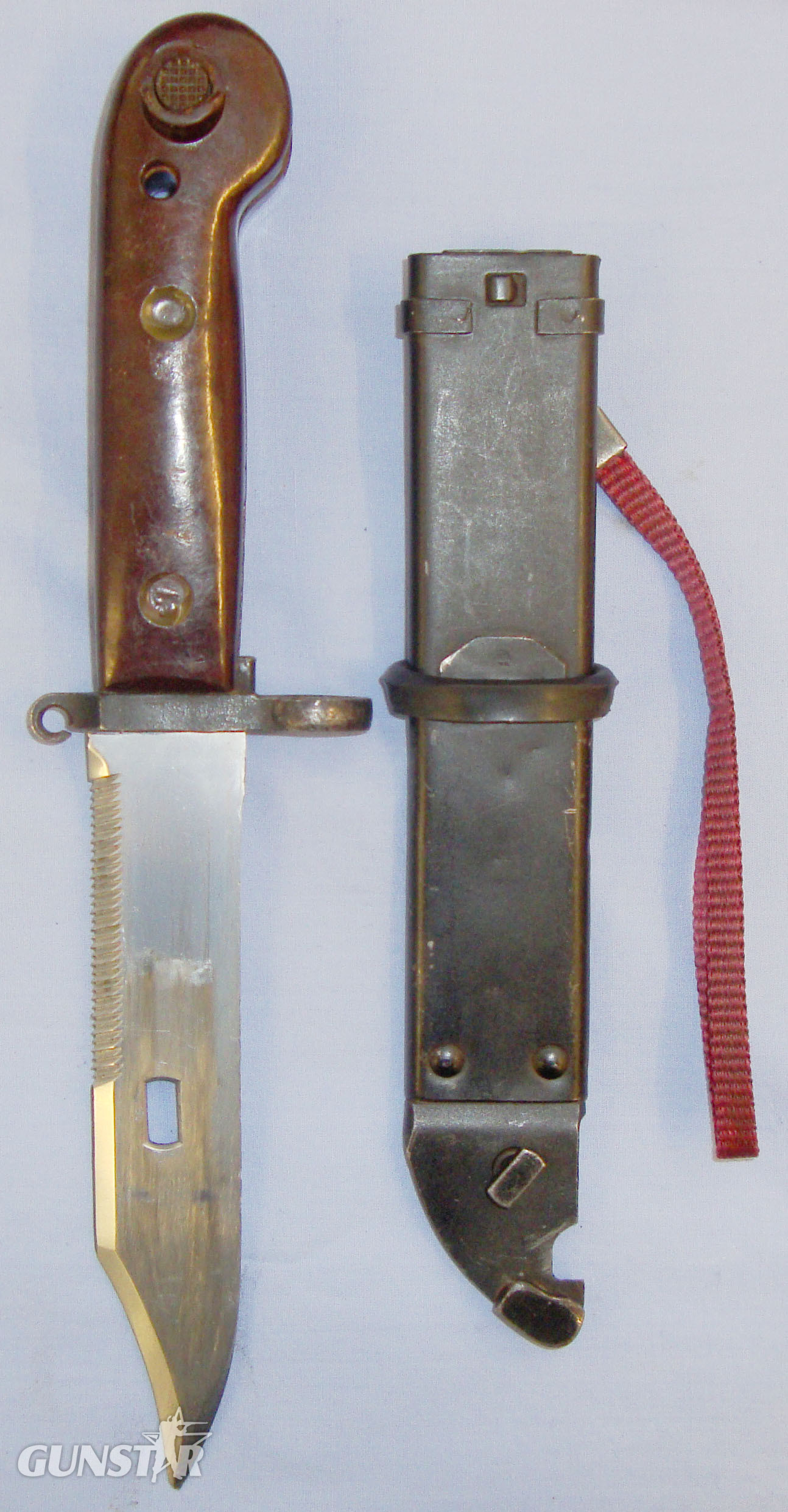  U.S.S.R. Dragunov (SVD) 7.62mm Wire Cutter Bayonet (1st Model). BAYO 358. Bayonet