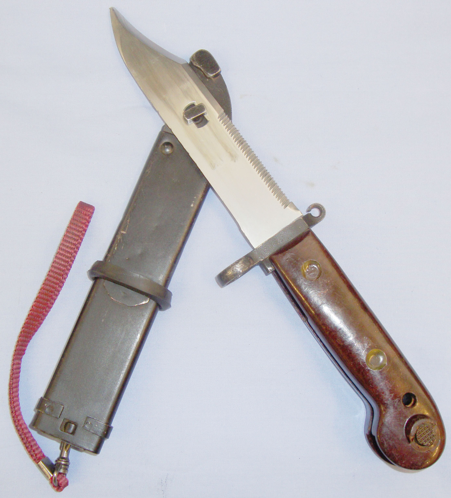 U.S.S.R. Dragunov (SVD) 7.62mm Wire Cutter Bayonet (1st Model). BAYO 358. Bayonet
