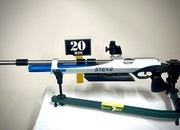 Steyr LG 110 competition air rifle in .177 cased. LG 110 .177