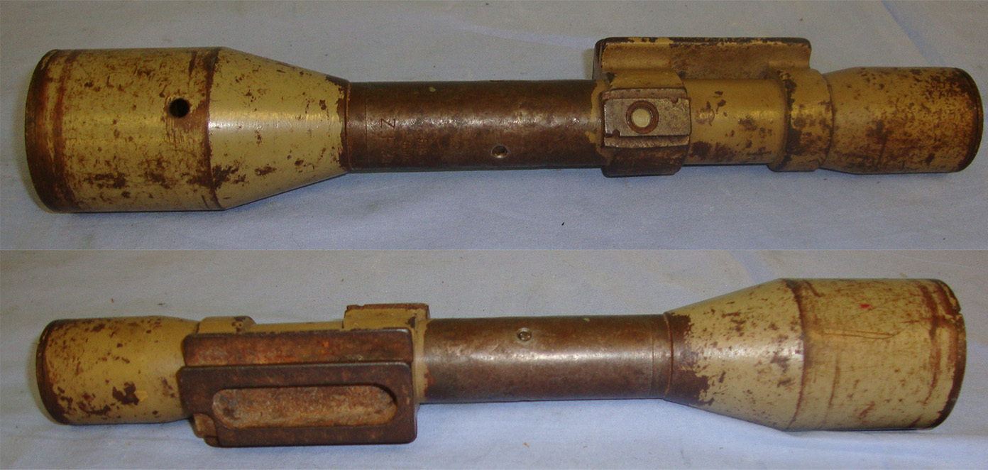  WW2 Era Nazi D.A.K. (German Africa Corps) bek (Hensoldt-Werk fuer Optik und Mechanik, Herborn) Direct Line 3x8 Optical Gun Sight For PaK 38 & 40 Anti Tank Guns. OPT 800  Sight & Optic