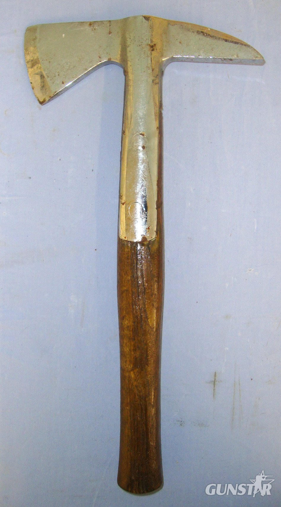  1952 British WD Military Fireman’s Axe Numbered H98 With Chrome Plated Steel Axe Head. Sn 21781 Other Blade