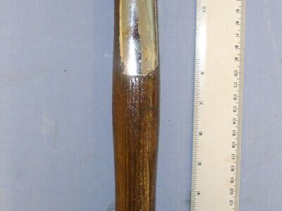 1952 British WD Military Fireman’s Axe Numbered H98 With Chrome Plated Steel Axe Head. Sn 21781 Other Blade