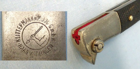  Klitterman and Moog, Haan, Solingin Bayonet