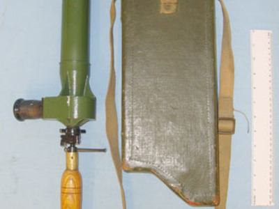 British WW2 1945 No.14A MK III x 10 Brass Trench Periscope By HGP With Sun Visor No.14A MK III x 10 Brass Trench Periscope By HGP With Sun Visor & Screw Off Wood Sight & Optic